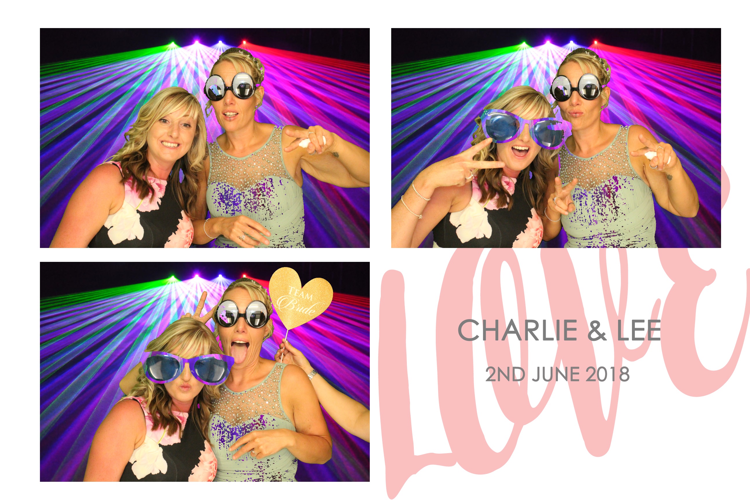 Charlie & Lee | View more photos from the event at images.mobile-photo-booth.com/u/MobilePhotoBoothUK/Charlie-Lee